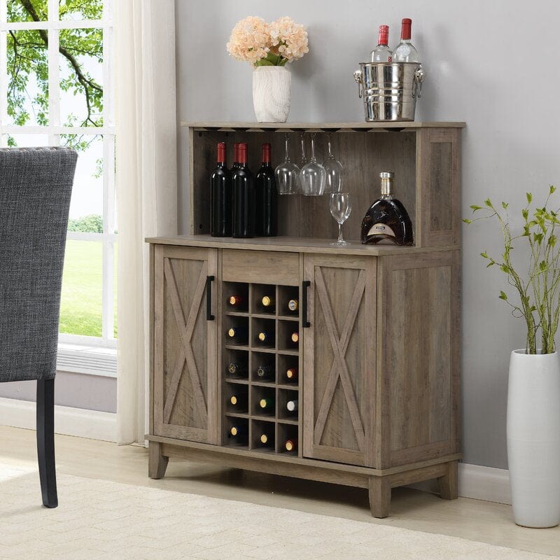 Emily Bar With Wine Storage