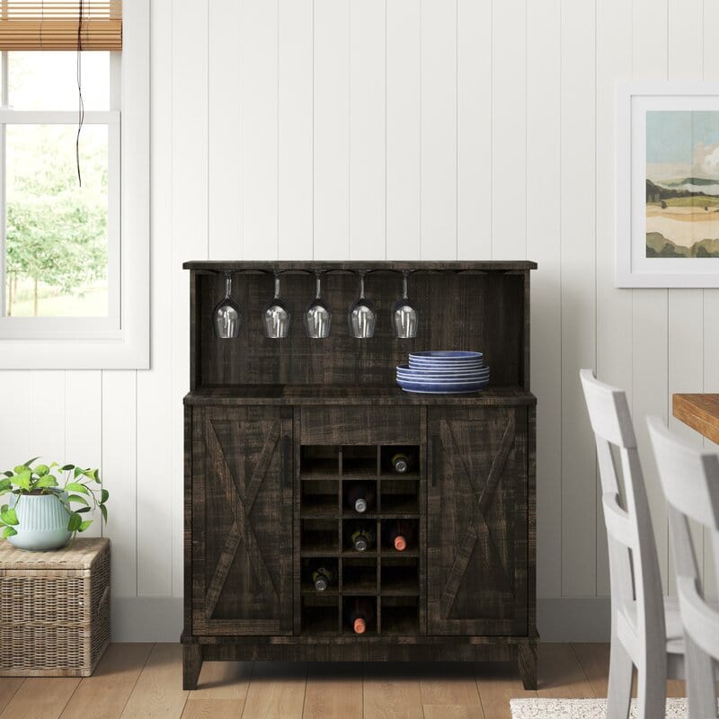 Emily Bar With Wine Storage