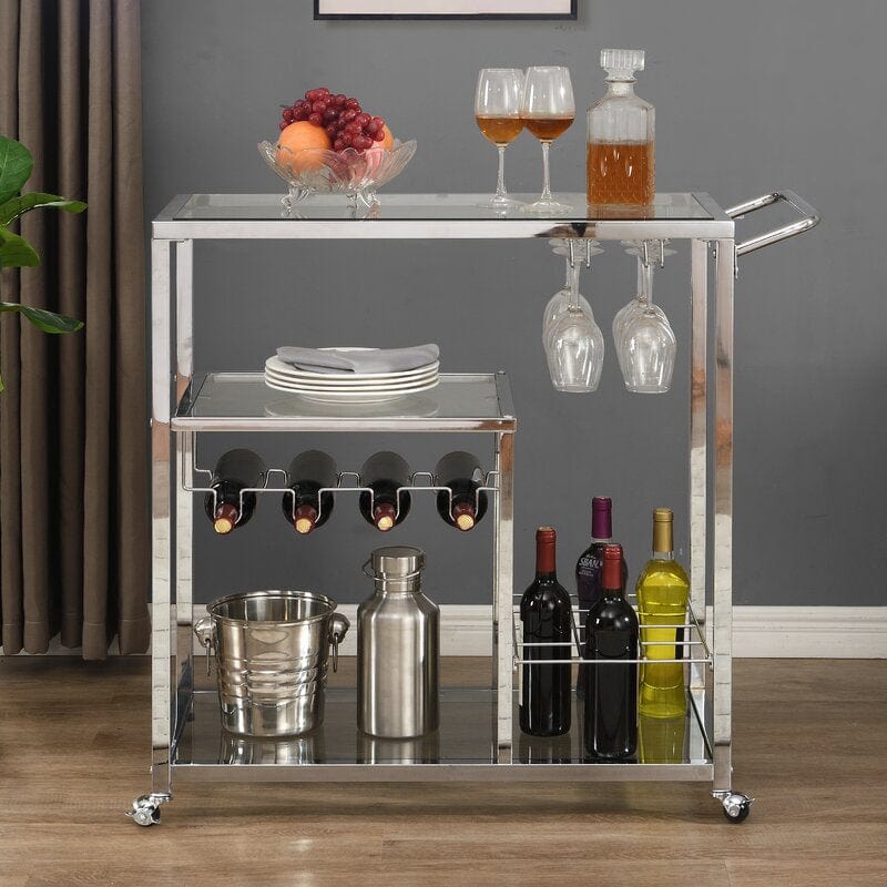 Masazumi Rolling Wine Bar Cart