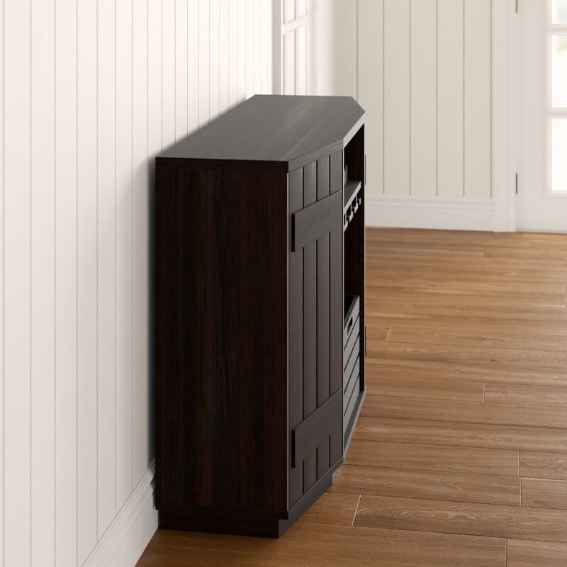 Slatted Bar Cabinet