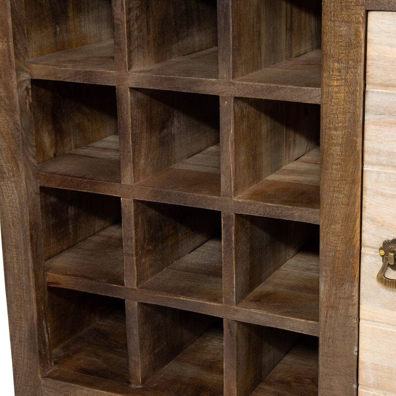 Tolliver Bar with Wine Storage