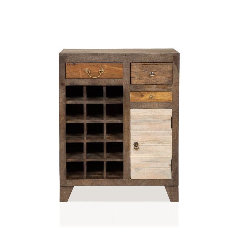 Tolliver Bar with Wine Storage