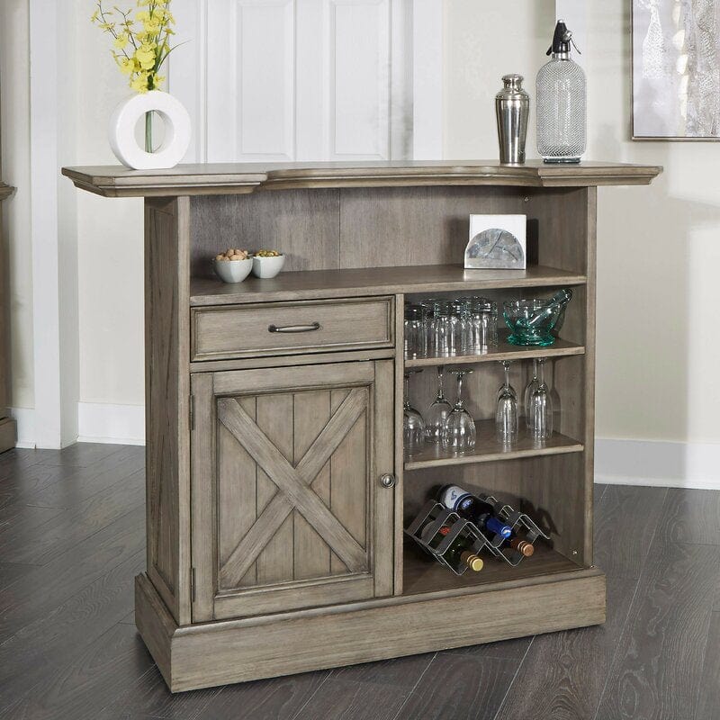 Urbana Lodge Bar with Wine Storage
