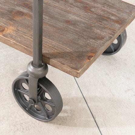Behm Factory Row Bar Cart